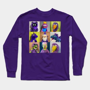 Purple Puppets Long Sleeve T-Shirt